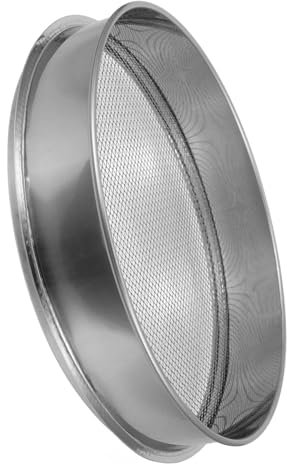 POPETPOP Tamis De Sol Tamis De Jardin en Maille De Sol De Jardinage en Acier Inoxydable D'énigme De 4 Mm À Sable De À Compost Crépine en Métal pour