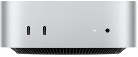 Apple 2024 Mac mini Desktop Computer with M4 chip with 10‑core CPU and 10‑core GPU: Built for Apple Intelligence, 16GB Unified Memory, 512GB SSD Storage, Gigabit Ethernet. Works with iPhone/iPad