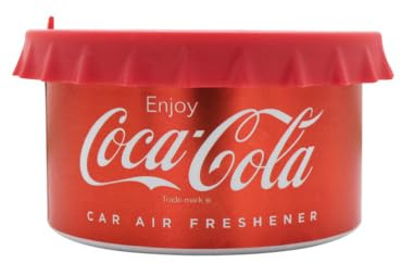Airflair Deodorante per ambienti Coca Cola (Classic) – Profumo per auto a lunga durata – Profumo per interni auto con piacevole esperienza di profumo – Albero profumato fresco auto
