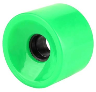 Kikumi Skateboardtillbehör Skateboardhjul Uppsättning Av 4 70 * 51 Mm Pu Skateboardhjul Longboardhjul (Grön)