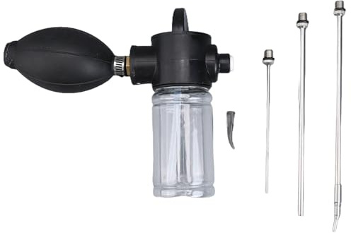 Serenophile 150ml Pulvérisateur manuel en poudre pour lutter contre les nuisibles – Comprend 3 buses en acier inoxydable pour la lutte contre les mouches, les termites et les insectes du jardin