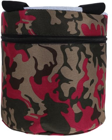 Beatifufu Portable Stool Outdoor Gardening Stool, Small Plastic Seat, Stable and Space-saving, for Fishing and Garden Work, Black
