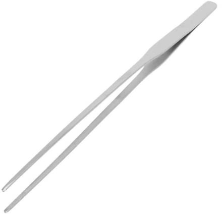 1PC Aquarium Tank Tweezers Reptile Feeding Tool tainless Steel Aquarium Straight Tweezers Tongs for Cleaning Dead and Excess Plants Positioning Ornaments and Feeding