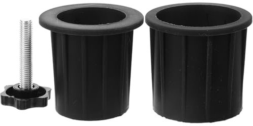 Happyyami Base De Sombrilla para Exterior Tapa De Fijación Base Repuestos para Sombrilla Inserto Uso Jardín o Patio