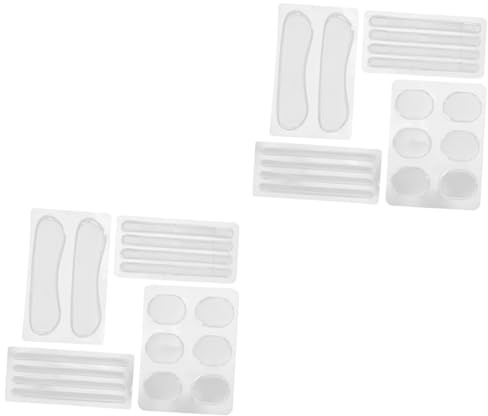 Healeved 2 Sätze Plantarfasziitis-kissen Bh-tape Abdeckstift Fersenpolster Geleinlagen Fersensporn Rutschfeste Unterlage Fersensporn Einlagen Fersenspornpolster Fersenkissen 4 Stück * 2