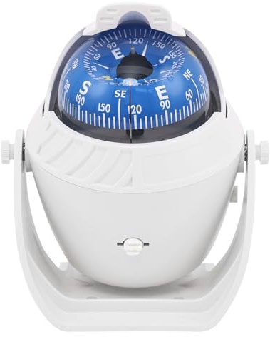 MASO Navigation Compass - High Precision ABS Marine Compass with LED Light, Waterproof for Car, Boat, Outdoor Travel, Hiking, Mountaineering