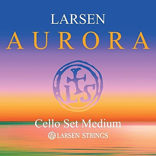 Larsen Aurora Violoncello 4/4 - Juego de 4 cuerdas - Medio - Tensión 59,1kg/ 130.3lbs