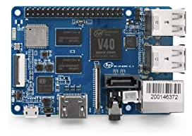 Banana Pi M2 Berry Open Source Single Board Computer Allwinner A40i Soc Onboard WiFi Module Bluetooth 4.0 with 1G LPDDR3 RAM Support Android Linux GPIO Compatible with Raspberry Pi 3 Run Raspbian