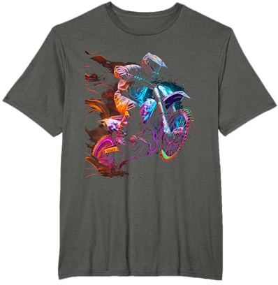 Motocross Biker Moto Enduro Fan de Motocross Dirt Bike T-Shirt