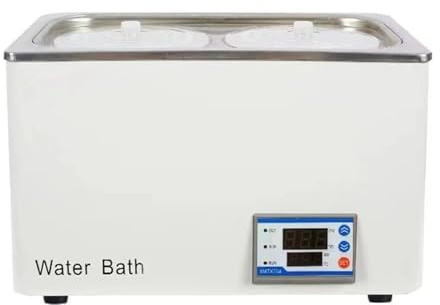 Vattenbad, Digital display Elektriskt vattenbad med konstant temperatur, Laboratorievärmevattentank, dubbelhålsbad med kokande vatten