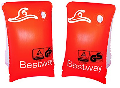 Bestway 32104EU-02 Brassards de Natation de qualité supérieure pour Enfants de 3 à 6 Ans, 25 x 13 cm