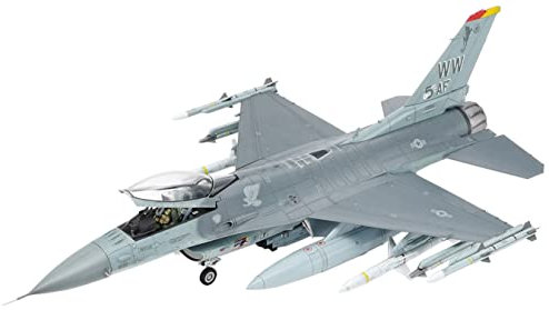 Tamiya 300061098 - 1:48 Lockheed Martin F-16CJ Fighting Falcon, grau, S