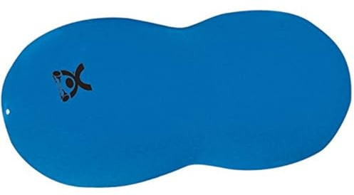 CanDo Gymnastikrolle / Motorikball / Fitnessball in Erdnussform - Peanut Ball - blau, 80 cm x 130 cm