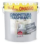 BOERO BARTOLOMEO Idropittura traspirante 10+4 lt pronta all'uso 7BL73700100014000