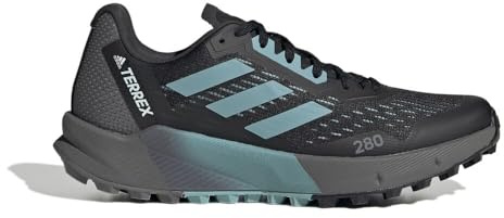 adidas Terrex Agravic Flow för kvinnor, 2 W, sko-låg (fotboll), Core Black Mint Ton Ftwr White, 40 2/3 EU