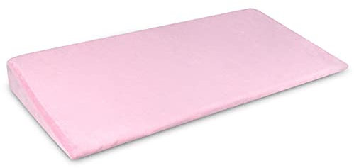 Schlafpositionierer Kissen Anti-Reflux-High-Neigungskeil (Color : Pink)