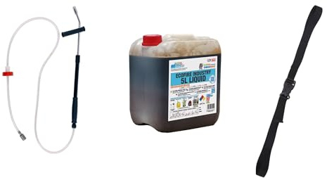 ECOFIRE Fighting Pack Equipo Extinción de Fuegos ABCDK, Industrial 5L