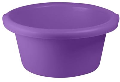 GIO'STYLE Bacinella Rotonda Colors | Ideale per la Pulizia | Viola | 12 L | Polipropilene