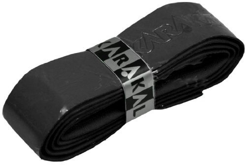 Karakal PU Super-Griffbänder - Tennis - Squash - Badminton (5 x Schwarz)