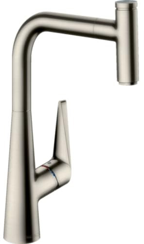 Hansgrohe Talis Select S tvättställ rostfritt stål – badrumsarmaturer (handfat, rostfritt stål)