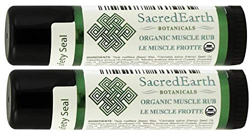 Sacred Earth Botanicals Organic Muscle Rub Single (2-Pack)