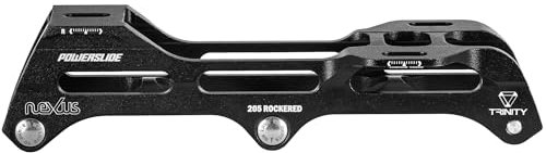 Powerslide Inline Skate Aluminium Schiene Nexus Rocker 205mm /3x84mm, für Urban, Freestyle, Fitness und Hockey
