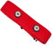 Buaak Heart Rate Monitor Soft Chest Strap Replacement, Chest Heart Rate Monitor, Compatible with Popular Heart Rate Monitors and Various Fitness Equipment(Red)