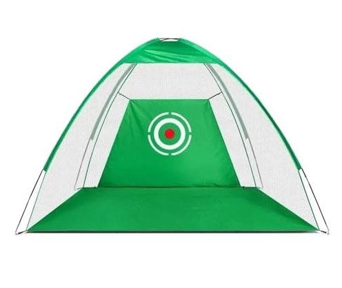 HBALDTEDC Golf-Übungsnetz, Golf Batting Cage Training Aids Indoor Und Outdoor Sport Exerciser Garten Gras Praxis Net Golf Training Zubehör