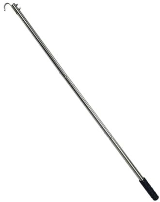 Jolsaawie Kit completo de sistema de extracción de escalera para ático, incluye 1 barra de extensión de ático de hasta 40 pulgadas, 1 gancho de almacenamiento