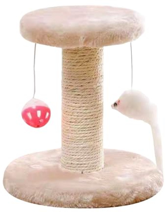 Tiragraffi per Gatti,Tiragraffi in Sisal con Torre Graffiante | Protezione Mobili Albero Arrampicata Accessori per Animali Domestici per Divani e Appartamenti