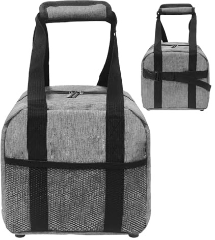 Borsa singola per palla da bowling, borsa per attrezzatura sportiva, borsa tote per palla da bowling, per asciugamano da polso, portafoglio, tornei, uomini, donne, principianti, professionisti,