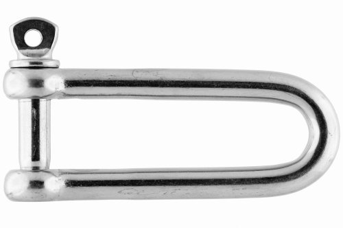 Manille droite, type long 12mm A4 AISI 316