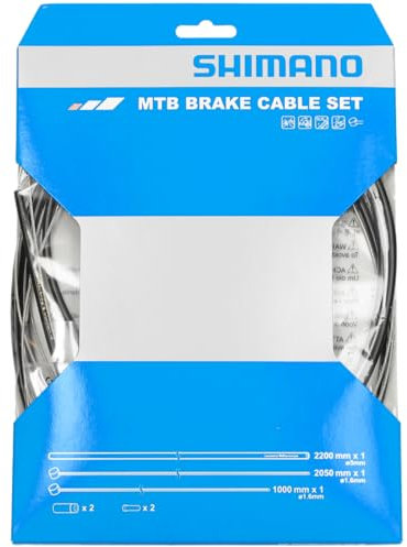 Shimano MTB Bremszug-Set Schwarz Einheitsgröße