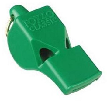 Silbato FOX 40 Classic Verde Fox árbitro fútbol Árbitro Referee