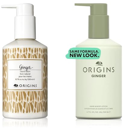 Origins Ginger Hand & Body Lotion | Hydrates & Softens | With Vitamin E & Aloe Vera, 200 ml