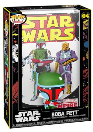 Funko POP! Comic Cover: Star Wars - Darth Vader - Boba Fett - Star Wars Comics - Vinyl-Sammelfigur - Geschenkidee - Offizielle Handelswaren - Spielzeug Für Kinder und Erwachsene - Comic Books Fans