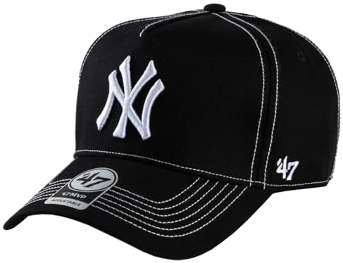'47 York Yankees MLB Cap B-CONDT17GWS-BK, Herren, Cap, Black, One Size