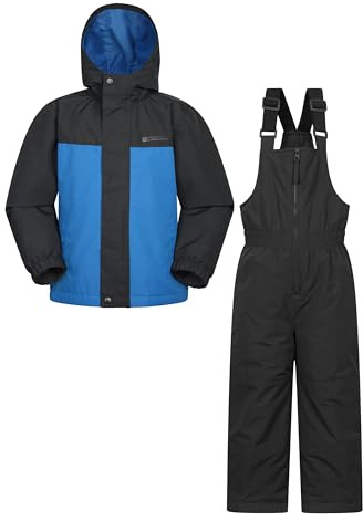Mountain Warehouse Polar Zone Ensemble veste et salopette de ski pour enfants – Ensemble de ski doublé en polaire chaud et confortable avec poches, garçons et filles – Ski d'hiver, sport, marche et