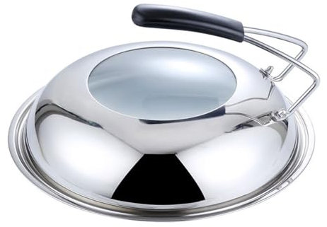 Grytlock, lock Transparent - Stående pannlock för kastruller Kokkärl och med glas för stekpanna Pannlock Pannlock Pannlock för pannor