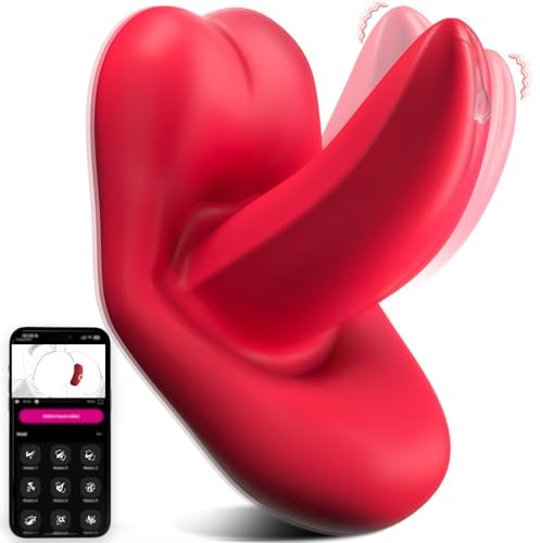 Vibration für Frauen Flirtende Sex Spielzeug für die Frau Paare Extrem, Unsichtbar Tragbare Lecken Vibratorensets für Frauen Klitoris 10 Modi, APP Vibrator Sexspielzeug Stimulator für Sie 2025