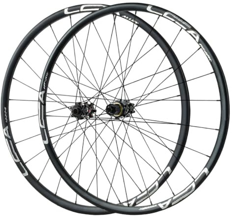 26/27,5/29 Mountainbike Hjulset Genomgående Axel 100/142mm Skivbromsnav