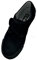 School Girls/Boys/Adults Black Velcro Plimsoles (Adult Size 3)