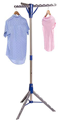 Honey-Can-Do - Flügel-Wäschetrockner, Plastik, Mehrfarbig, 60.96x60.96x162.56 cm