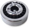 Starlet24, posacenere per esterno, posacenere antivento in metallo, stabile, rotondo, piatto, Metallo, argento
