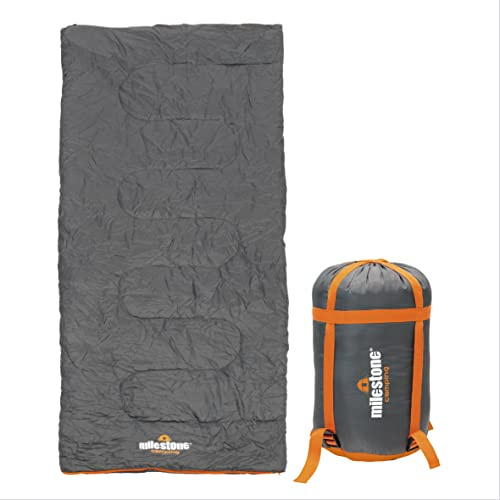 Milestone Camping Envelope Rectangular Sleeping Bag