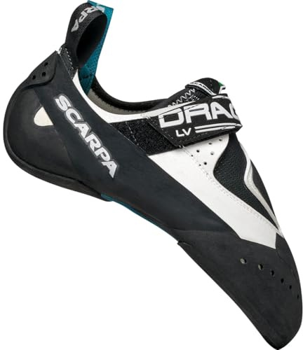 Scarpa Drago Lv klätterskor för män, White Fzs, 40.5 EU