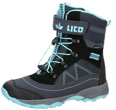 Lico Unisex Kinder Sundsvall Vs Schneestiefel, Marine Türkis, 32 EU