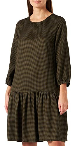 s.Oliver Volantkleid aus Viskosemix