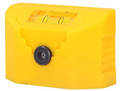 Láser de línea cruzada, multifuncional 5mw Fácil de desmontar Marcador láser cruzado ligero Mini para posicionamiento (Amarillo)