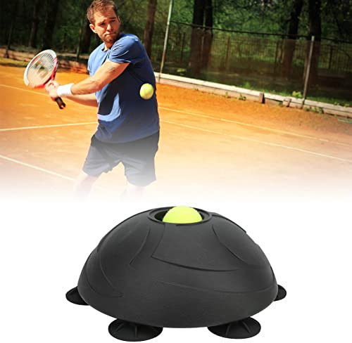 NLDGR Tennis-Übungs-Rebounder-Tennistrainer-Set, Tennis-Trainer-Übungsausrüstung, Tennis-Trainer-Rebounder-Tennisballbasis mit Langem Seil